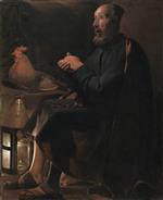 Georges de La Tour - Bilder Gemälde - Saint Peter Repentant
