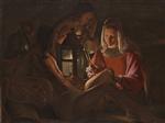 Georges de La Tour - Bilder Gemälde - Saint Sebastian Tended by Irene