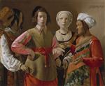 Georges de La Tour - Bilder Gemälde - The Fortune Teller