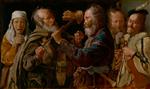 Georges de La Tour - Bilder Gemälde - The Hurdy-Gurdy 