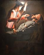 Georges de La Tour - Bilder Gemälde - The Image of Saint Alexis