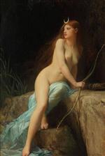 Jules Joseph Lefebvre - Bilder Gemälde - Diana, Chasseresse