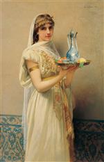 Jules Joseph Lefebvre - Bilder Gemälde - Housemaid