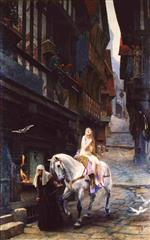 Jules Joseph Lefebvre - Bilder Gemälde - Lady Godiva