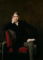 Jules Joseph Lefebvre - Bilder Gemälde - Portrait of M. Fitzgerald