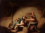 Adriaen van Ostade - Bilder Gemälde - A Fight