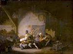 Adriaen van Ostade  - Bilder Gemälde - Peasants Making Merry