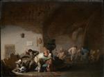 Adriaen van Ostade  - Bilder Gemälde - Peasants Merrymaking