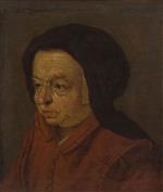 Adriaen van Ostade  - Bilder Gemälde - Portrait of an Elderly Lady