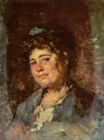 Nicolae Grigorescu  - Bilder Gemälde - Portrait einer Frau