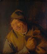 Adriaen van Ostade  - Bilder Gemälde - The Merry Drinker
