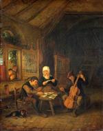 Adriaen van Ostade  - Bilder Gemälde - Village Musicians