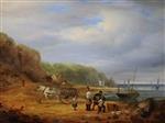 William Joseph Shayer - Bilder Gemälde - Coast Scene