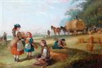 William Joseph Shayer  - Bilder Gemälde - Harvesting
