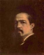 Nicolae Grigorescu  - Bilder Gemälde - Selbstportrait