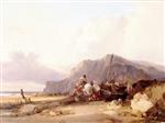 William Joseph Shayer  - Bilder Gemälde - On the Shore
