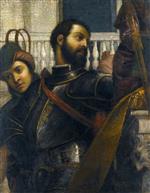 Paolo Veronese - Bilder Gemälde - A Knight and his Page