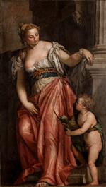 Paolo Veronese - Bilder Gemälde - Allegory of Sculpture