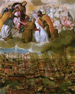 Paolo Veronese - Bilder Gemälde - Allegory of the Battle of Lepanto