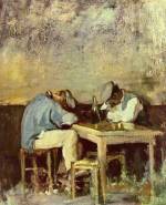 Nicolae Grigorescu  - Peintures - Deux ivrognes