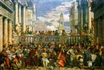 Paolo Veronese - Bilder Gemälde - Banquet Scene - The Wedding at Cana