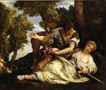 Paolo Veronese - Bilder Gemälde - Cephalus and Procris