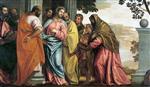 Bild:Christ Meeting Sons and Mother of Zebedee