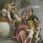 Paolo Veronese  - Bilder Gemälde - Glückliche Vereinigung