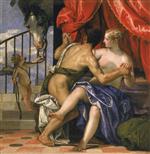 Paolo Veronese  - Bilder Gemälde - Mars and Venus