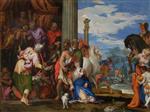 Paolo Veronese  - Bilder Gemälde - Martyrdom of St Justina