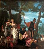 Paolo Veronese  - Bilder Gemälde - Moses Saved from the Waters