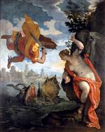 Paolo Veronese  - Bilder Gemälde - Perseus Rescuing Andromeda