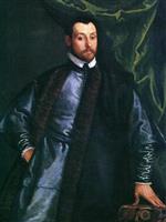 Paolo Veronese  - Bilder Gemälde - Portrait of a Gentleman