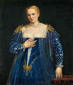 Paolo Veronese  - Bilder Gemälde - Portrait of a Woman