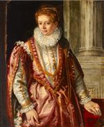 Paolo Veronese  - Bilder Gemälde - Portrait of a Woman