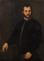 Paolo Veronese  - Bilder Gemälde - Portrait of a Young Man in Black