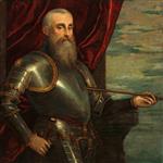 Paolo Veronese  - Bilder Gemälde - Portrait of Agostino Barbarigo