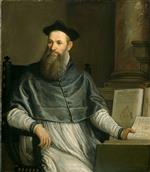 Paolo Veronese  - Bilder Gemälde - Portrait of Daniele Barbaro