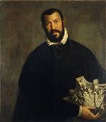 Paolo Veronese  - Bilder Gemälde - Portrait of the Architect Scamozzi