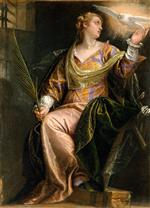 Bild:Saint Catherine of Alexandria in Prison