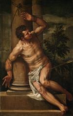 Paolo Veronese  - Bilder Gemälde - St Sebastian