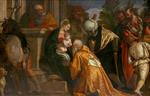 Paolo Veronese  - Bilder Gemälde - The Adoration of the Magi