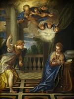 Paolo Veronese  - Bilder Gemälde - The Annunciation