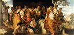 Paolo Veronese  - Bilder Gemälde - The Anointing of David