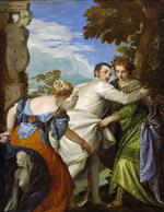 Paolo Veronese  - Bilder Gemälde - The Choice Between Virtue and Vice