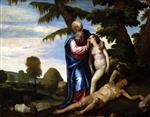 Paolo Veronese  - Bilder Gemälde - The Creation of Eve