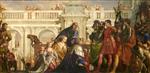 Paolo Veronese  - Bilder Gemälde - The Family of Darius before Alexander