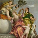 Paolo Veronese  - Bilder Gemälde - The Happy Union