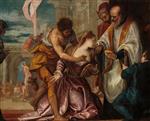 Paolo Veronese  - Bilder Gemälde - The Martyrdom and Last Communion of Saint Lucy