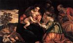 Paolo Veronese  - Bilder Gemälde - The Mystic Marriage of St Catherine